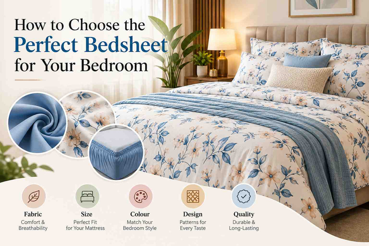 How to Choose the Perfect Bedsheet for Your Bedroom